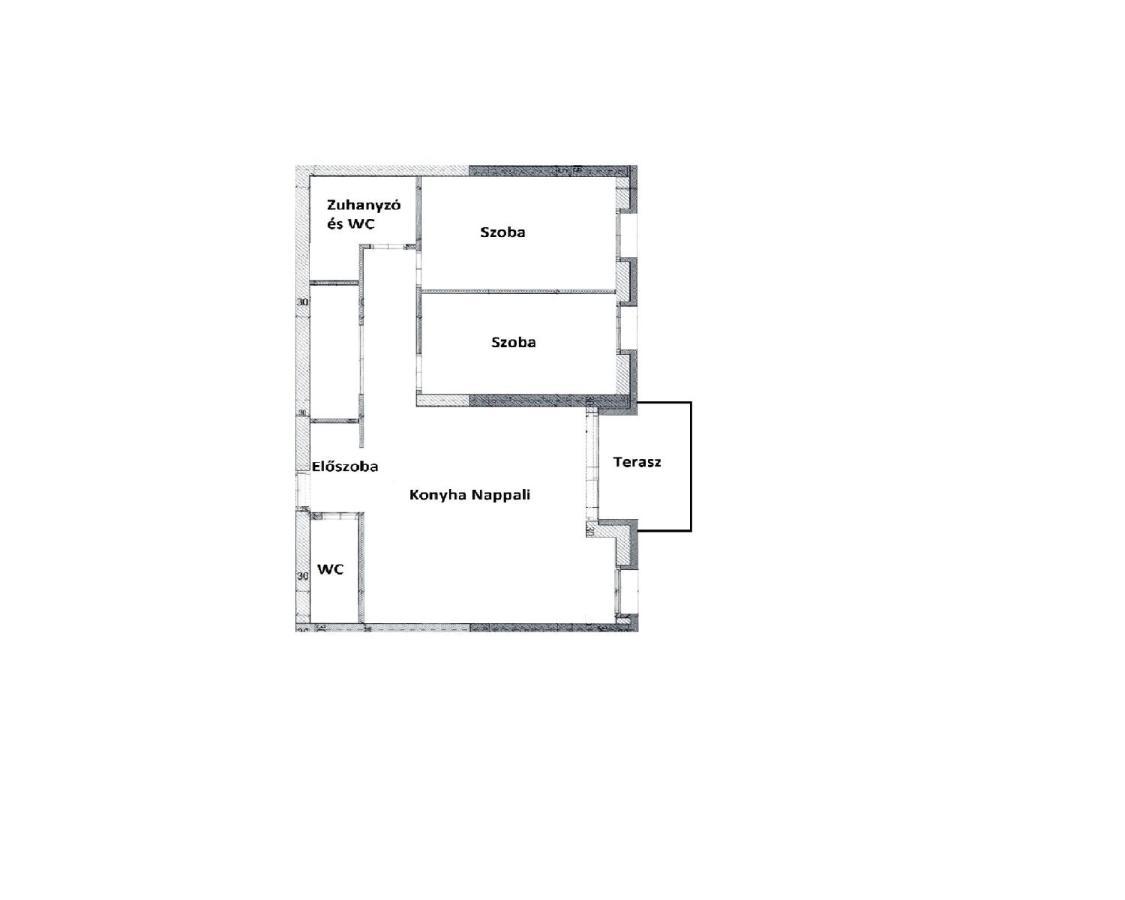 Bajcsy Apartment Дебрецен Экстерьер фото